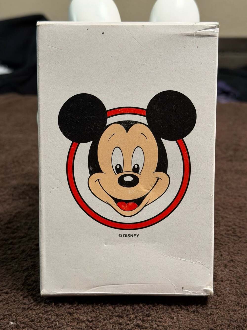 Disney Time Works Winnie the Pooh Quartz Watch in Mickey Mouse Shaped Tin